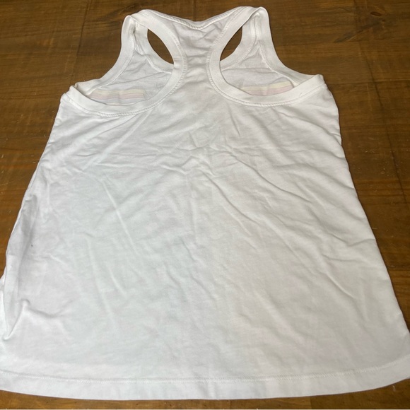 Nike White Core Stripe Tank Top-Retro Stripe-Women's Size Small - Picture 7 of 7